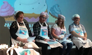 Carol Hannaford on stage photo